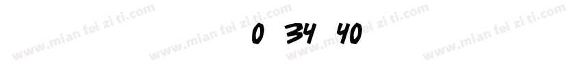 KSVAFOAONC0 34 40字体转换